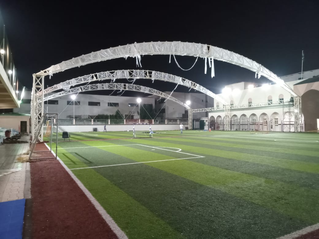 Football pitches