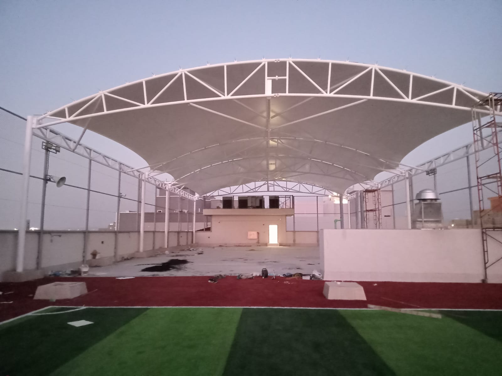 Football pitches